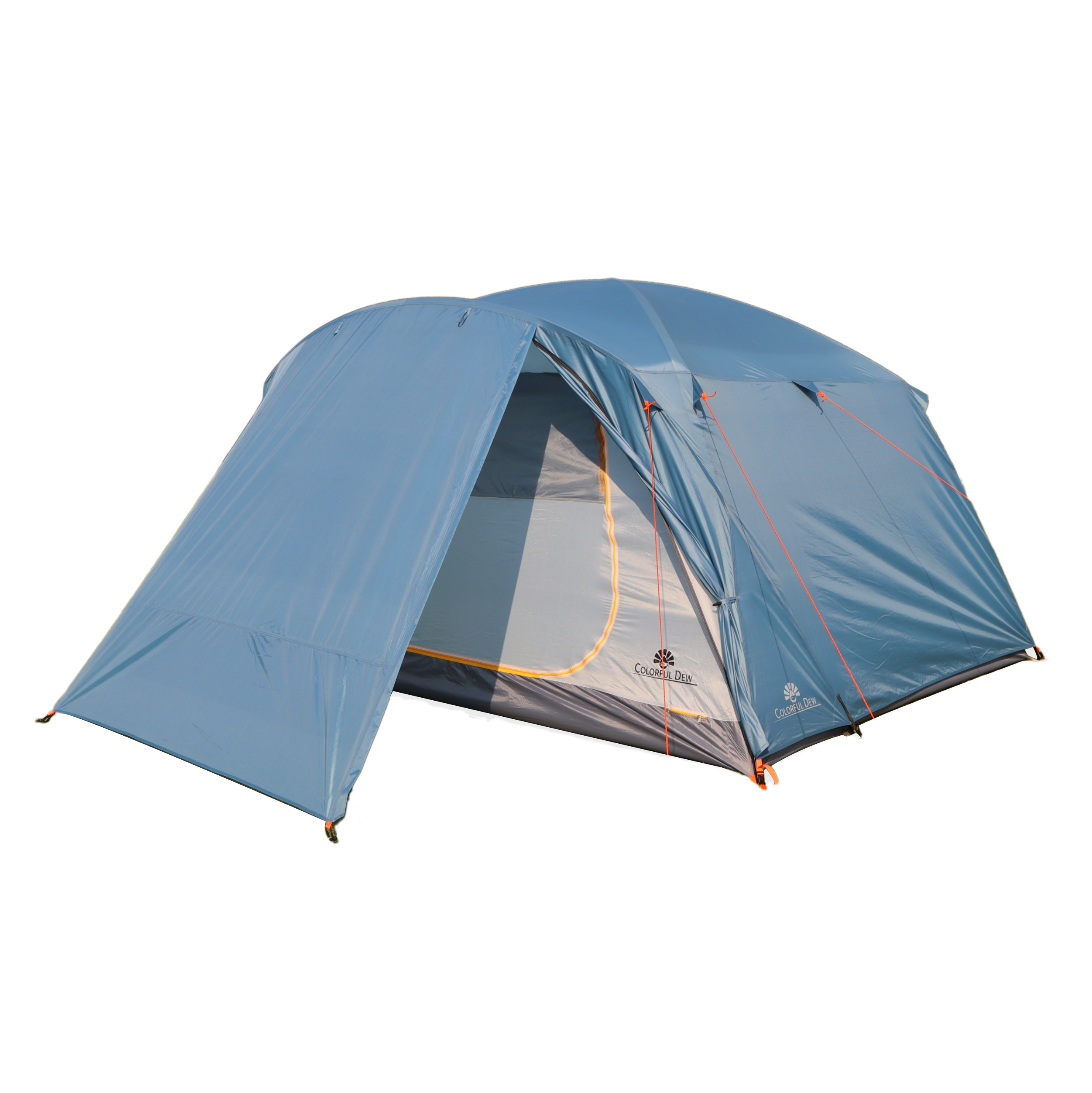 Colorful Dew Light weight 4P/6P Family Camping Tent